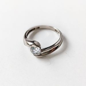 Sterling Cubic Zirconia Ring
